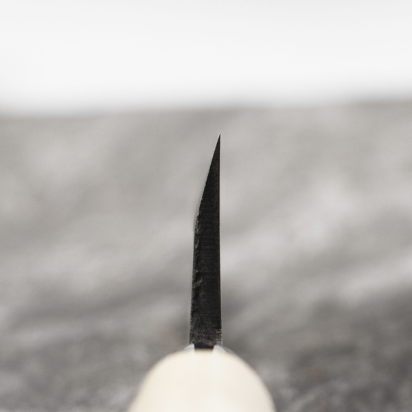 Ittetsu Forge Shirogami#2 Nóż Miroshi Deba 21 cm