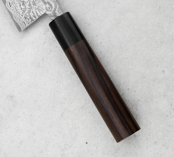 Shiro Kamo SG2 Damascus Nóż Santoku 16,5 cm