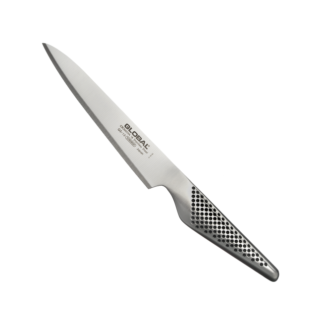 Global nóż uniwersalny ząbkowany 15cm