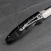Nóż składany Mcusta Classic Wave Black Pakka VG-10 8 cm