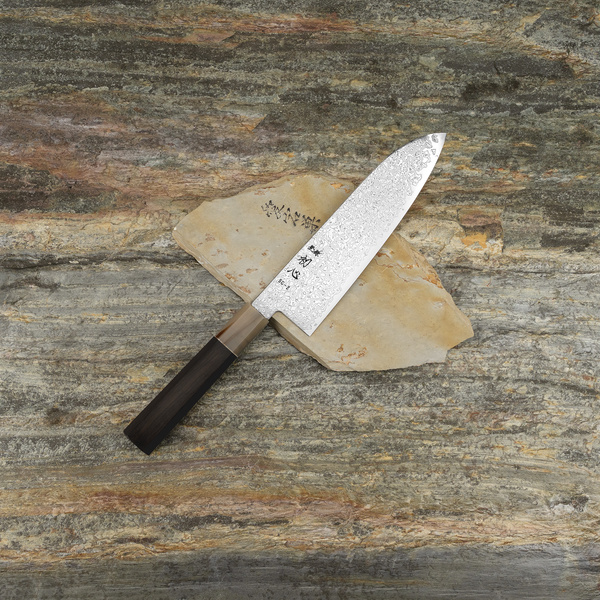 Hatsukokoro Saihyo Mirror SG2 Nóż Santoku 18 cm
