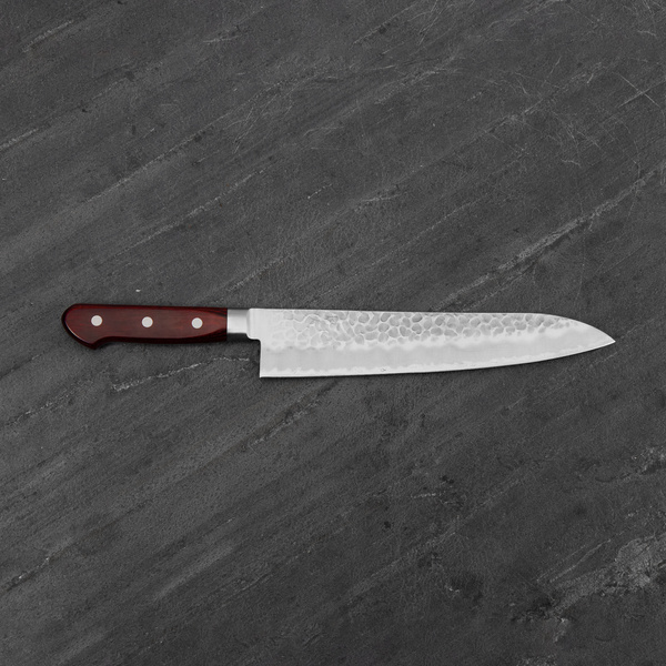Tsunehisa Aogami Super/SS Migaki Red Nóż szefa kuchni 24 cm
