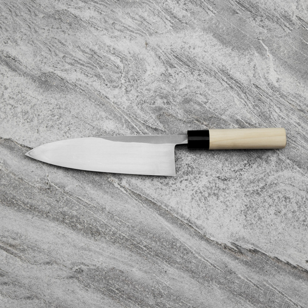 Ittetsu Forge Black Shirogami#2 Nóż Deba 24 cm