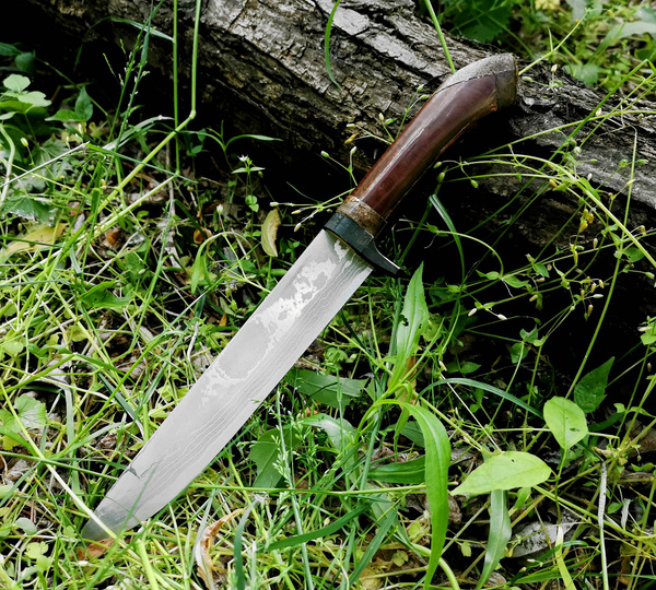 Takeshi Saji Keiryu Shirogami Nóż Outdoor 18 cm