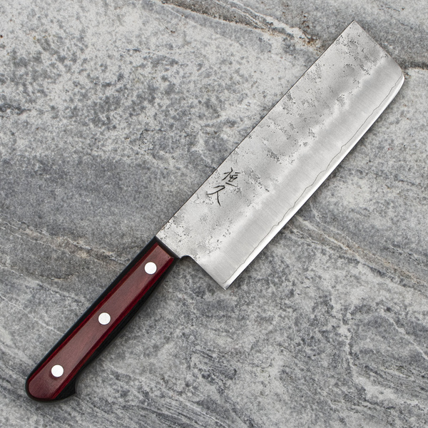Tsunehisa Gingami Red/Black Nóż Nakiri 16,5 cm