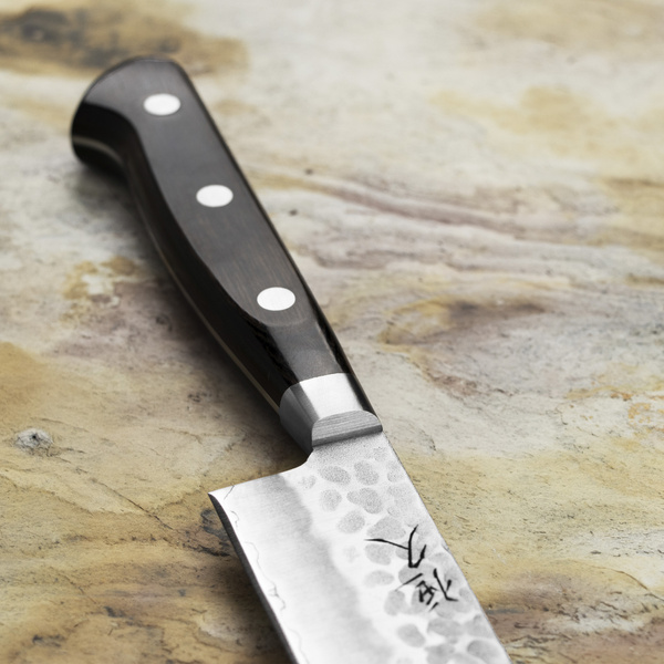 Hokiyama Murakumo AUS-8 Brown Nóż Sujihiki 24 cm