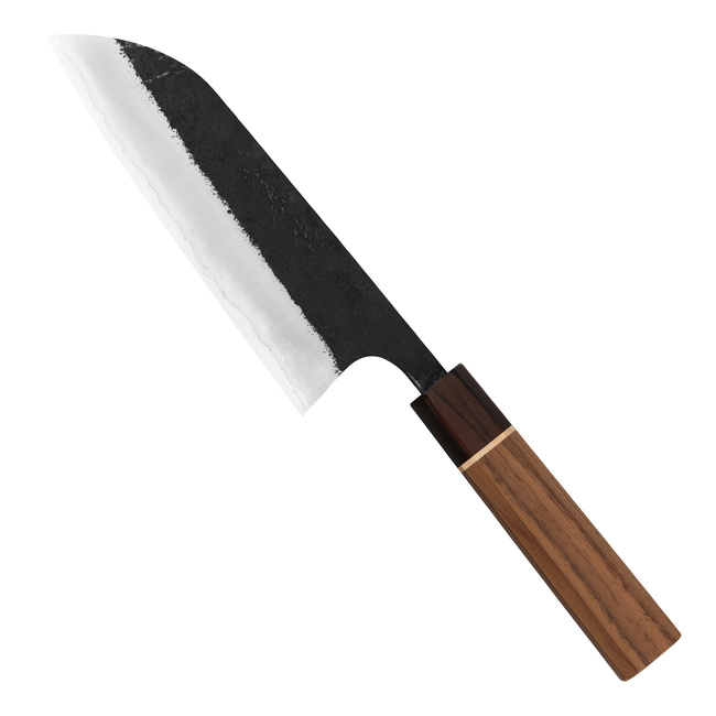 Matsubara Shirogami#1/Iron Nóż Santoku 17 cm