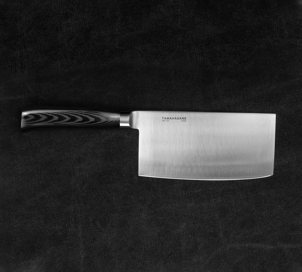 Tamahagane San Black VG-5 Chiński nóż do siekania 18 cm