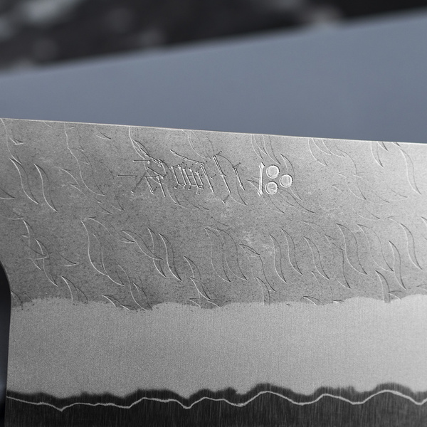 Nigara Hamono Aogami Super/SS Nóż Kiritsuke Nakiri 17 cm