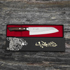 Kunio Masutani VG-1 Hammered Mahoń Nóż Santoku 17 cm