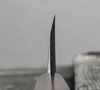 Hideo Kitaoka Nóż Shirogami Satin Deba 18 cm
