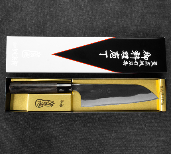 Kunio Ishikawa Aogami#2 Nóż Santoku 16,5 cm