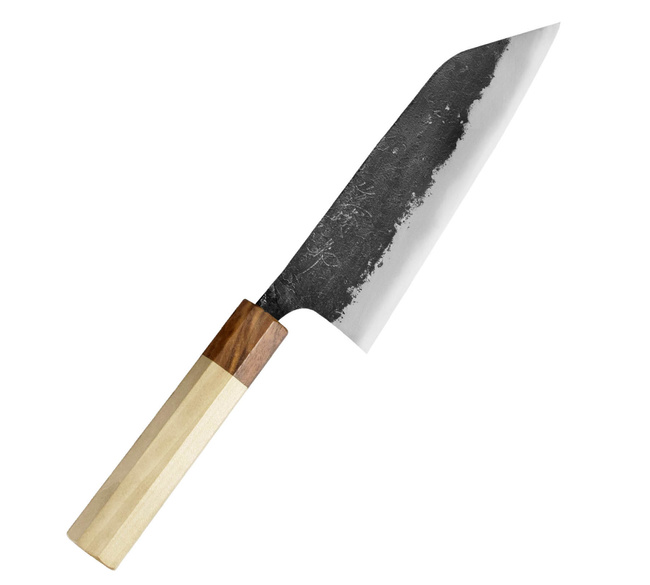 Naoki Mazaki Shirogami#2 Nóż Santoku 18 cm