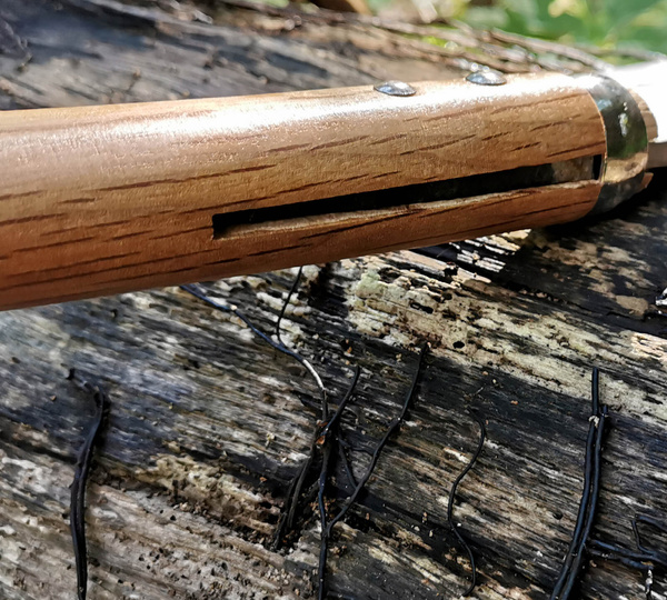 Hatchet Nóż Outdoor SK-5 Drewniana Pochwa 16,5 cm