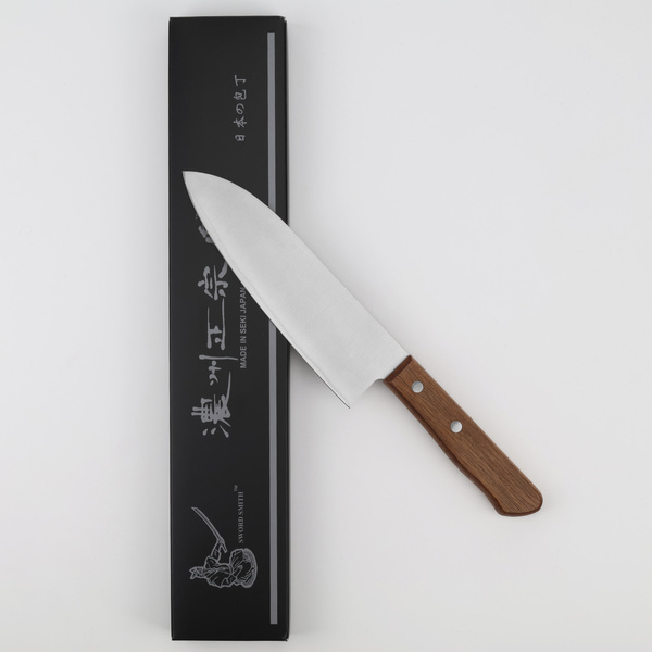 Yasuhiro Cutlery AUS-8 Nóż Santoku 16,5 cm