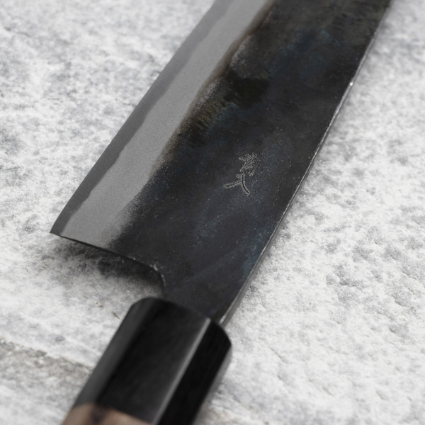 Sakai Takayuki Aogami#2/Iron Kurouchi Nóż Santoku 17 cm