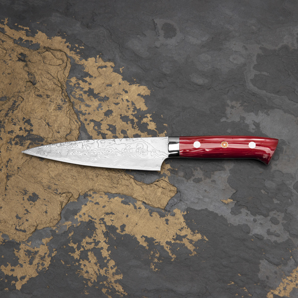 Takeshi Saji Red Turquoise  R2 Nóż uniwersalny 15 cm