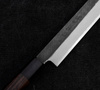 Hideo Kitaoka Shirogami Black Oktagon Nóż Yanagiba 24 cm