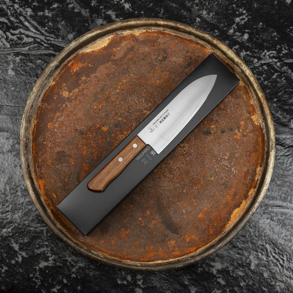 Yasuhiro Gen AUS-8 Nóż Santoku 16,5 cm