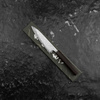 Hatsukokoro Hikari Kurozame SLD Damascus Nóż uniwersalny 13 cm