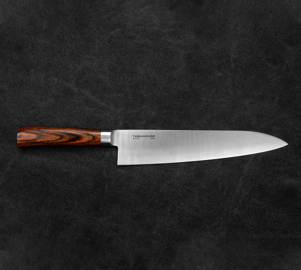 Tamahagane San Brown VG-5 Nóż Szefa kuchni 24 cm