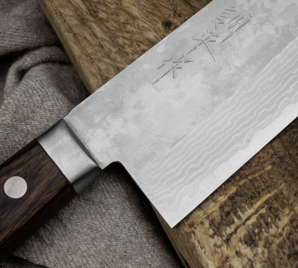 Kunio Masutani VG-10 Nóż Santoku 17 cm Scotch Handle