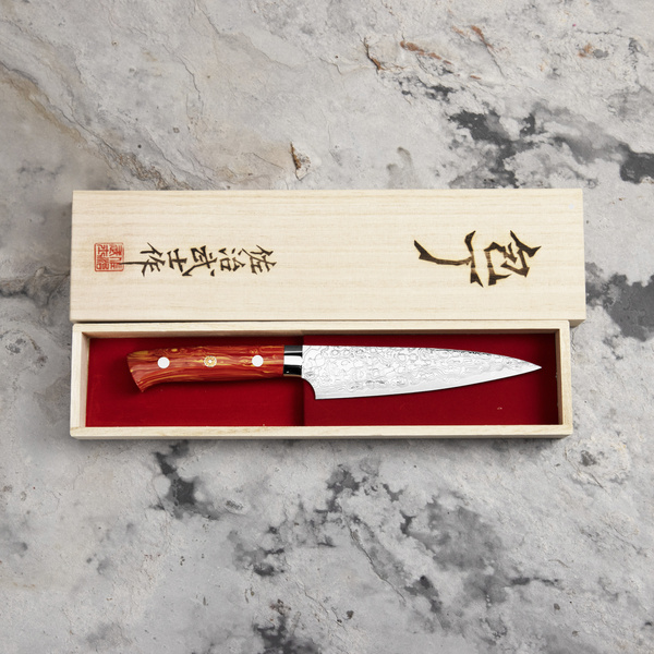 Takeshi Saji Red Turquoise  R2 Nóż uniwersalny 15 cm LIMITED