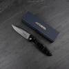 Nóż składany Mcusta Classic Wave Black Pakka VG-10 8 cm