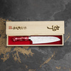 Takeshi Saji Red Turquoise  R2 Nóż Santoku 18 cm