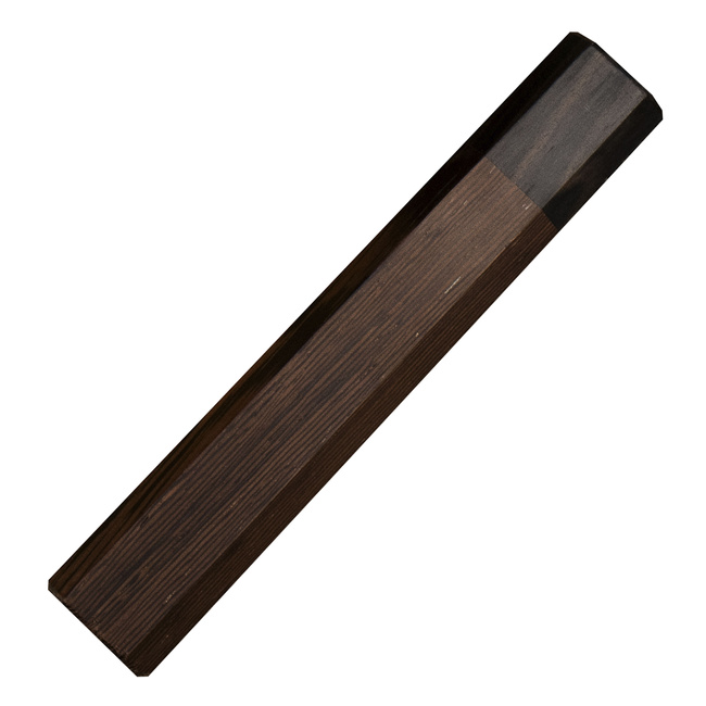 Japońska Rękojeść Oktagonalna Wenge/Heban 14 cm