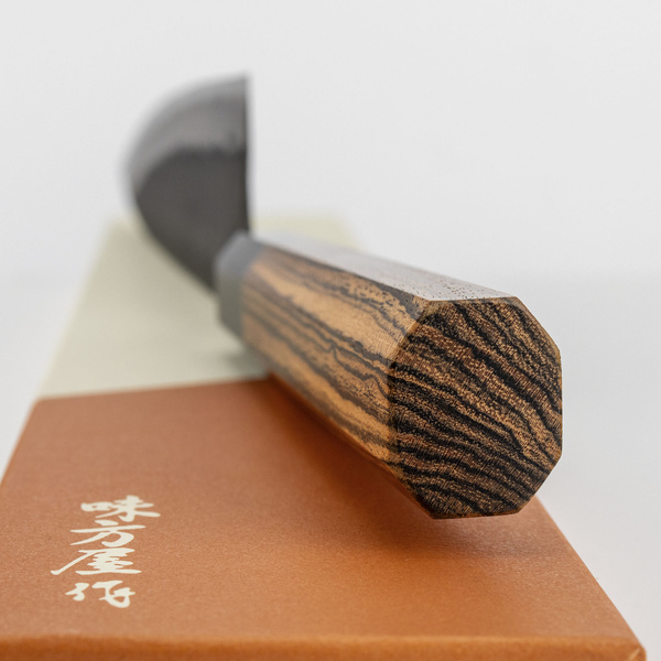 Mutsumi Hinoura Shirogami#2/Iron Nashiji Nóż Szefa kuchni 21 cm
