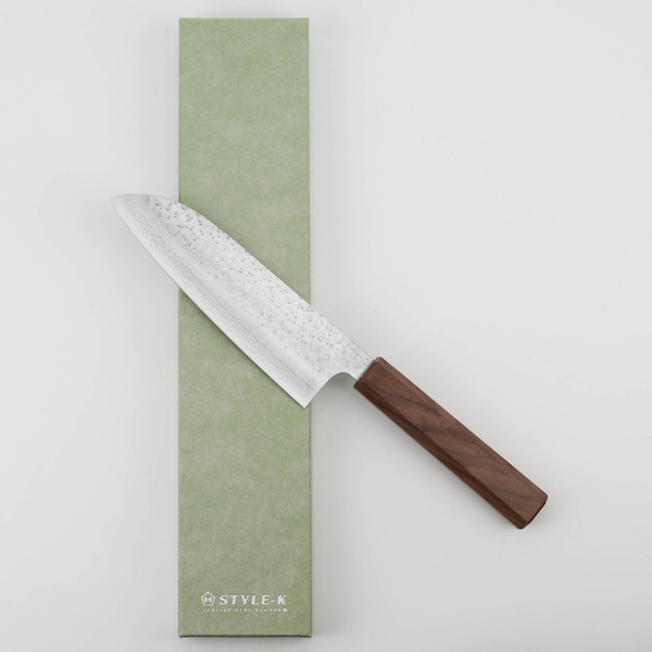 Makoto Kurosaki VG-10 Damascus Nóż Santoku 16,5 cm
