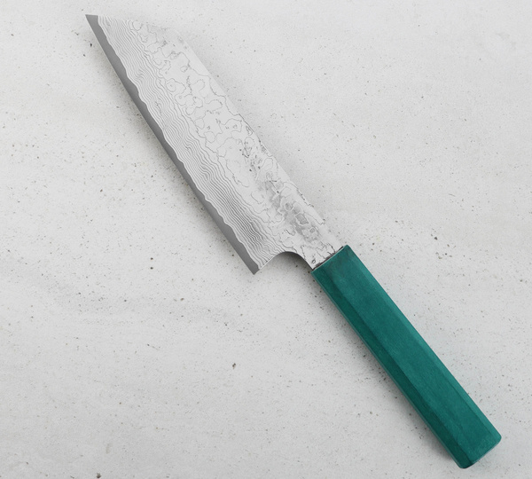 Hatono VG-10 Oktagon Nóż Bunka 16,5 cm Green