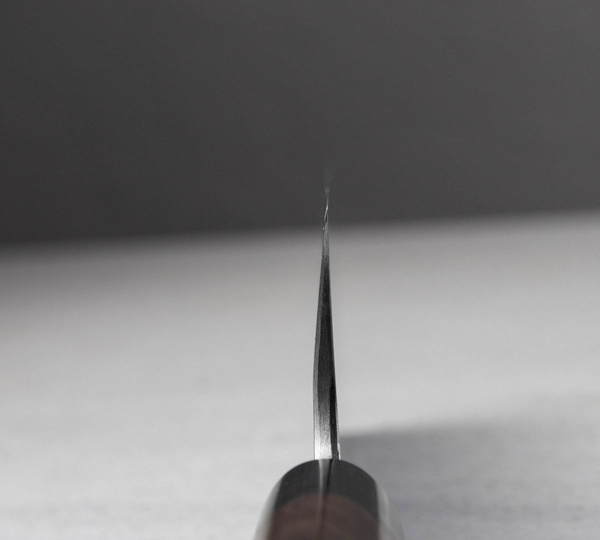 Hideo Kitaoka Shirogami#2 Satin Nóż Usuba 18 cm