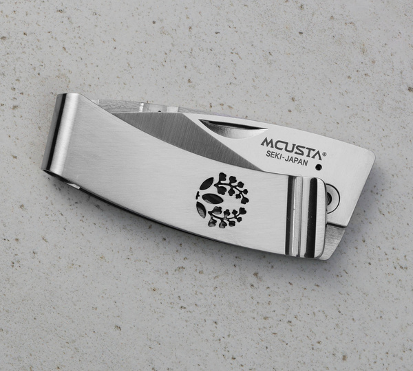 Nóż składany Mcusta Pocket Clip Fuji AUS-8 5 cm
