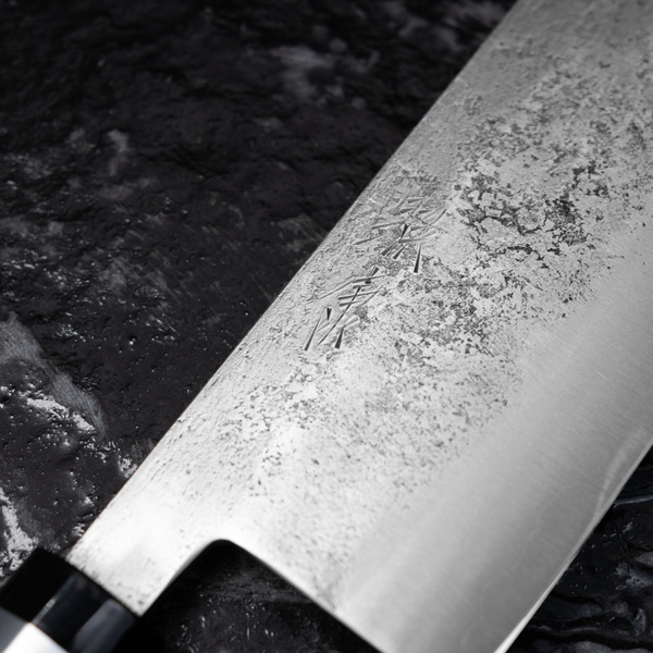 Fujiwara Shirogami#1/SS Magnolia Nóż Nakiri 16,5 cm