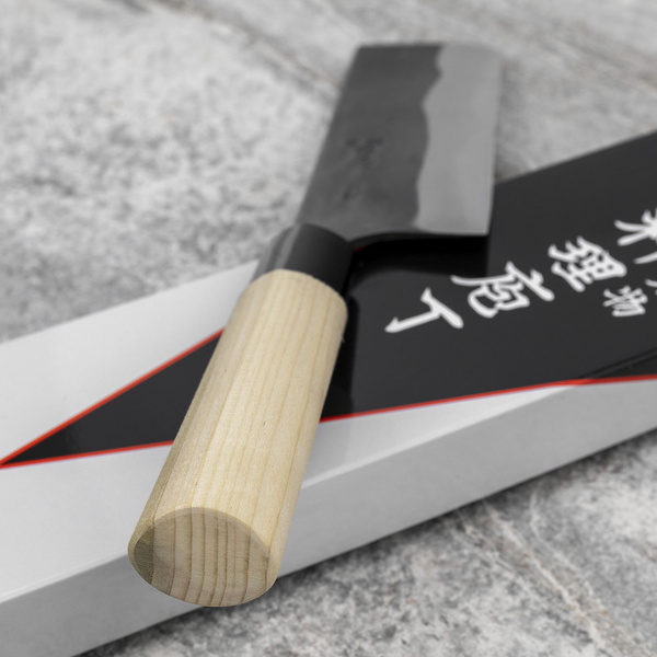 Kajibe Shirogami#2/Iron Nóż Nakiri 15 cm