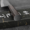 Hatsukokoro Sumi Aogami#2/Iron Kurouchi Nóż Santoku 16,5 cm
