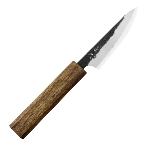 Oul Aogami Super/SS Black Nashiji Nóż do obierania 8 cm