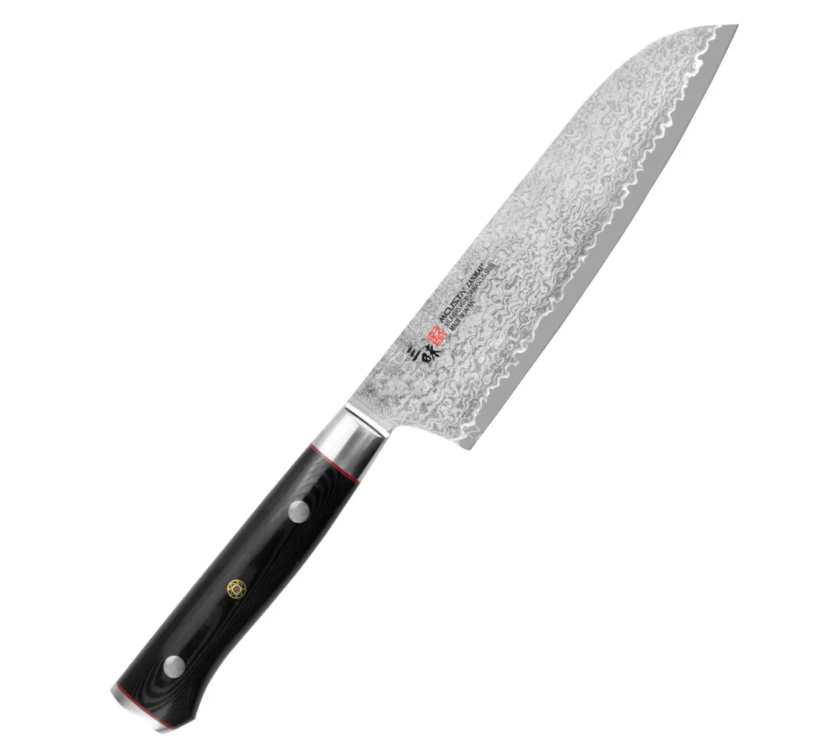 Mcusta Zanmai Pro Zebra VG-10 Nóż Santoku 18 cm