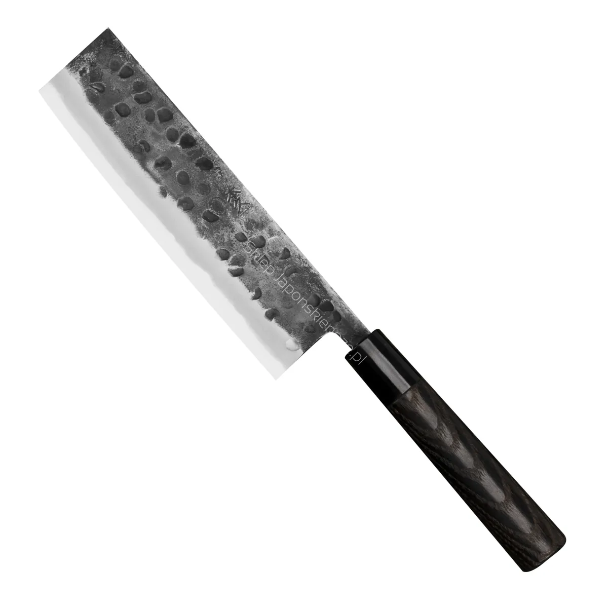 Motokyuuichi Shirogami#2 Hammered Nóż Nakiri 16,5 cm