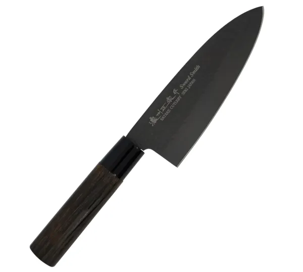 Satake Tsuhime Black Nóż Deba 16 cm
