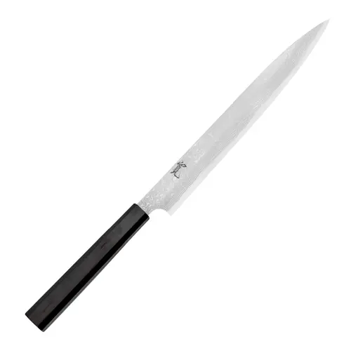 Yauji Aogami#2 Damascus Nóż Yanagiba 33 cm