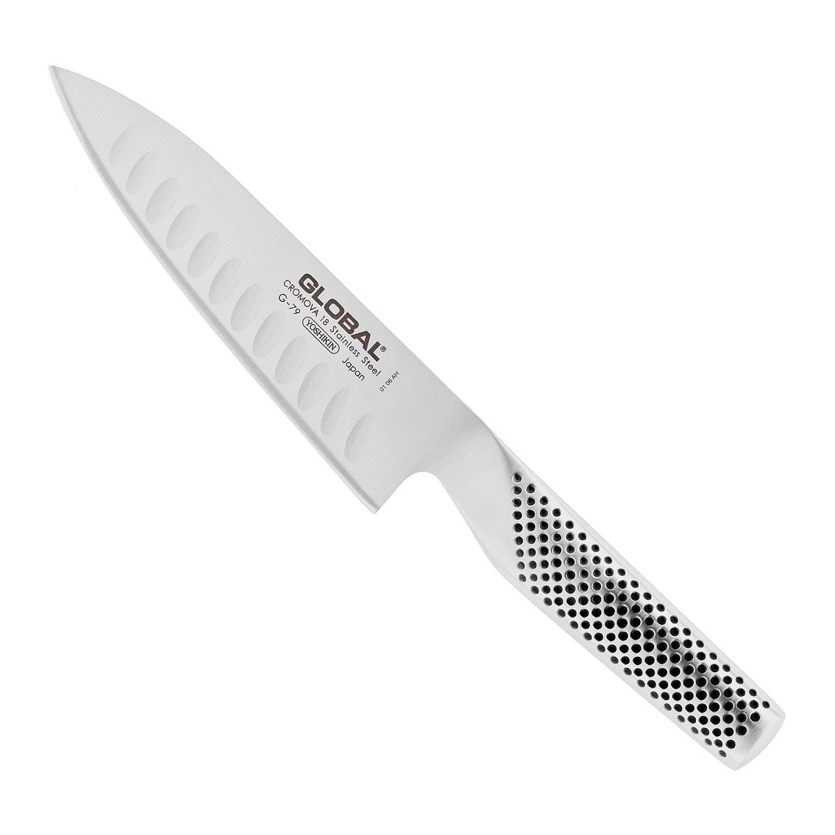 Nóż szefa kuchni żłobiony 16cm | Global G-79