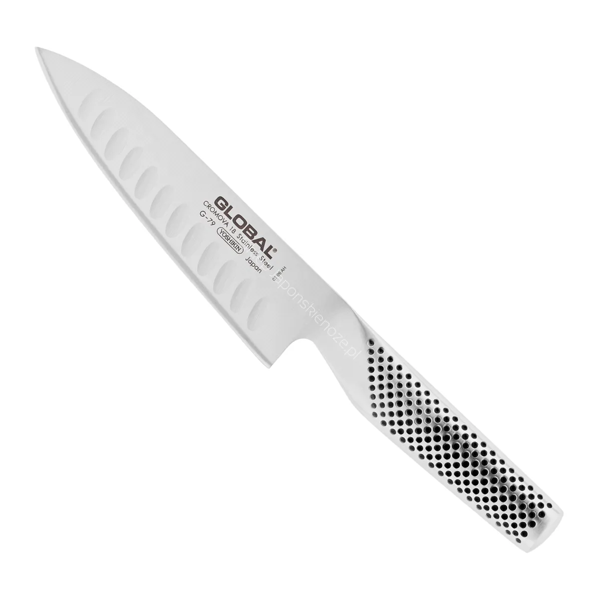 Nóż szefa kuchni żłobiony 16cm | Global G-79