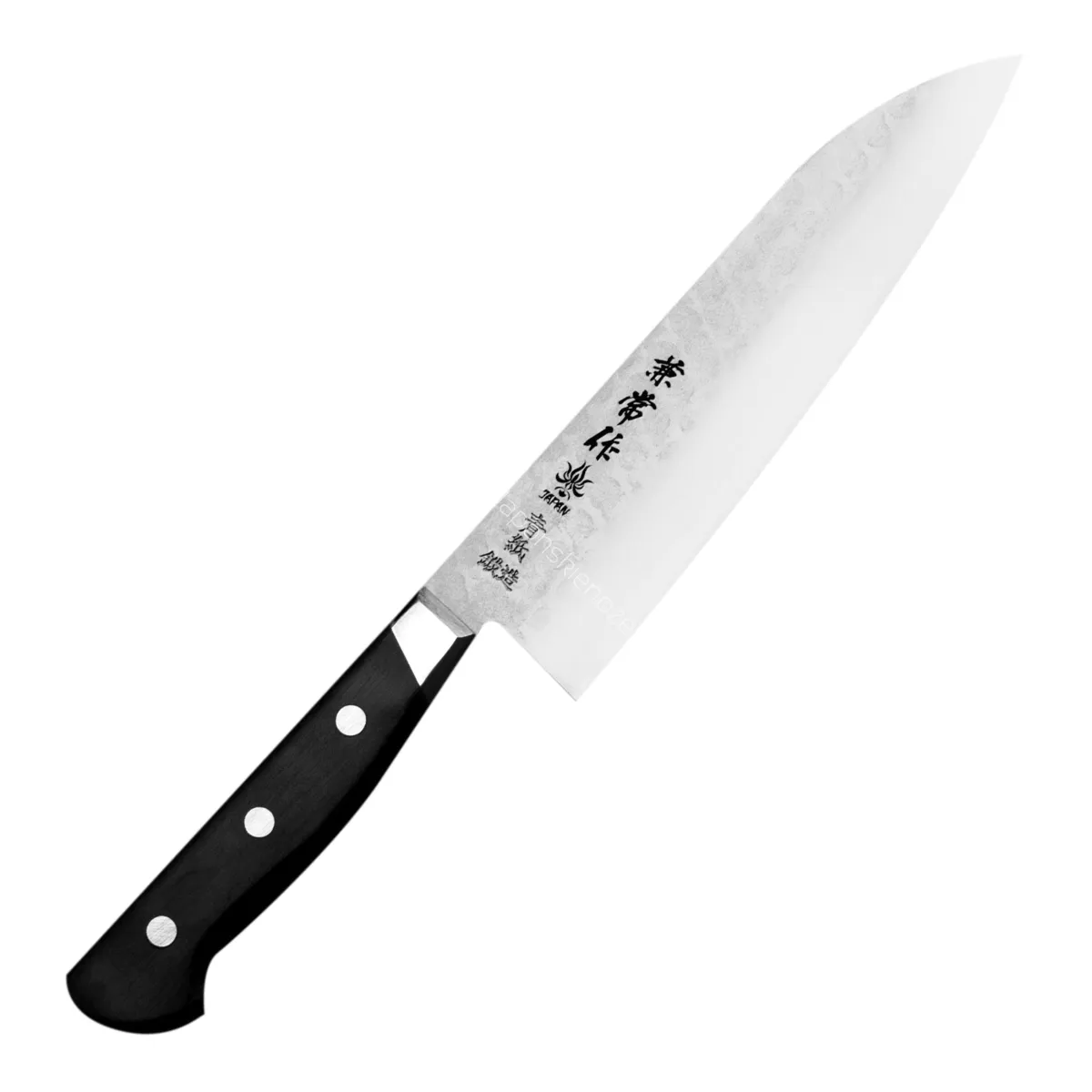 Kanetsune YH-3000 Aogami#2 Nóż Santoku 18 cm