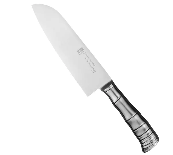 Tamahagane Bamboo VG-5 Nóż Santoku 17,5 cm