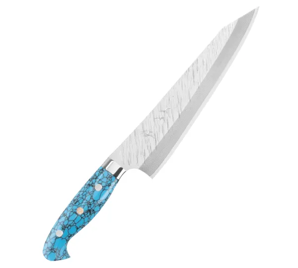 Yu Kurosaki Turquoise SRS-13 Nóż Szefa kuchni 21cm