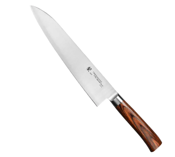Tamahagane San Brown VG-5 Nóż Szefa kuchni 24 cm