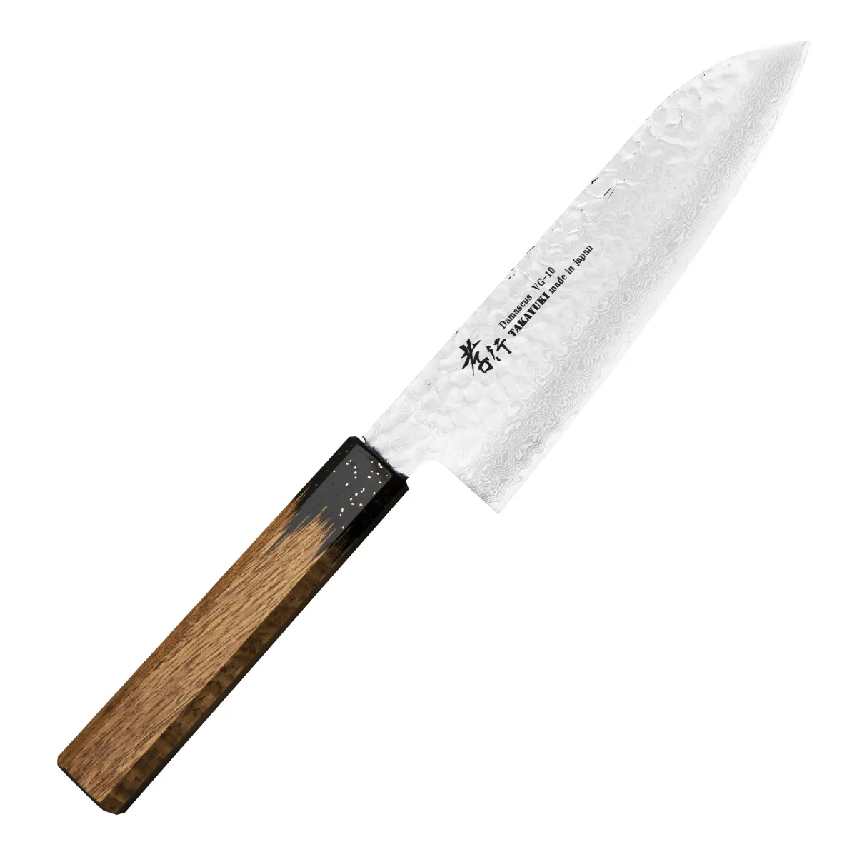 Sakai Takayuki Urushi VG-10 Kokushin Nóż Santoku 17 cm